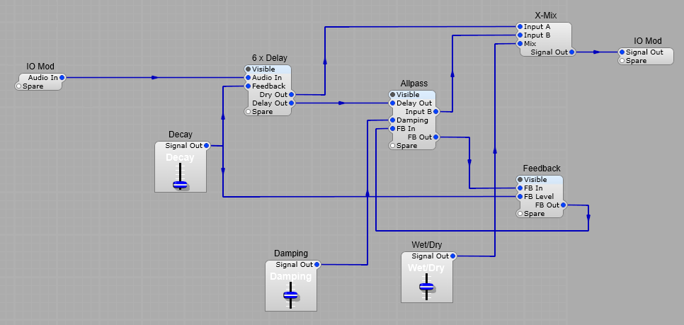 Complete Schroeder reverb.