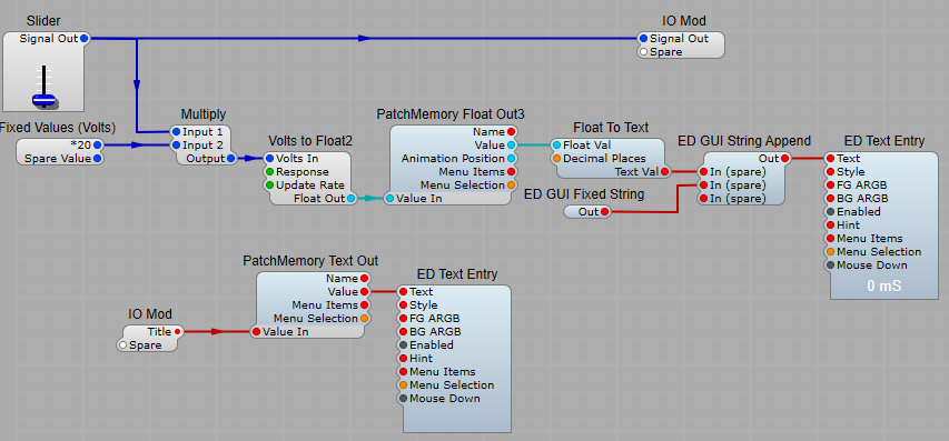The Attack/Decay slider structure