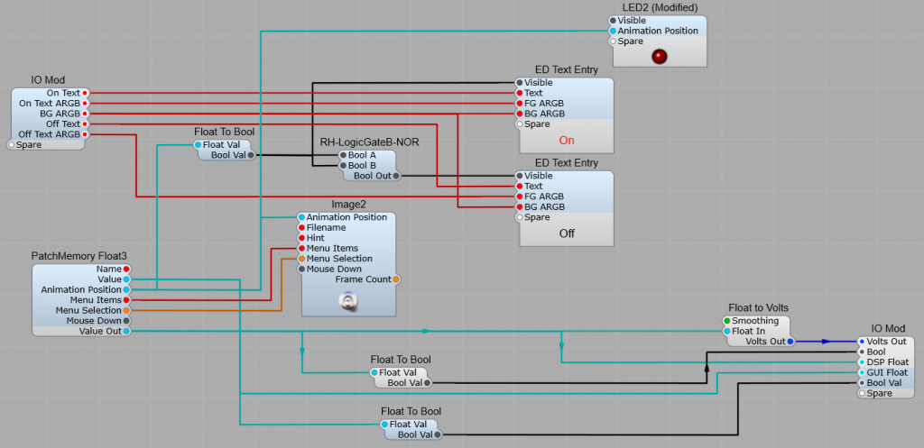 Modified switch structure