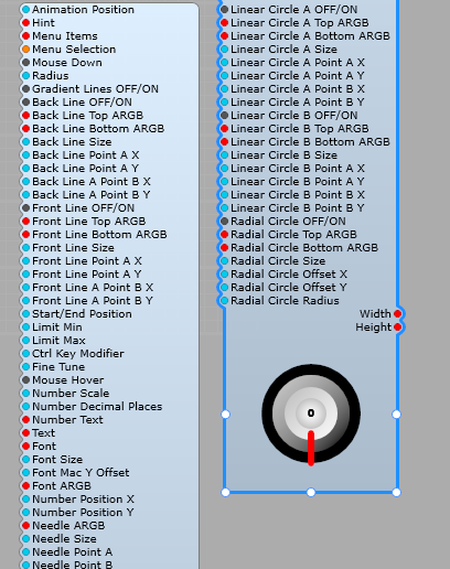 Plugs on the DAM V Knob module