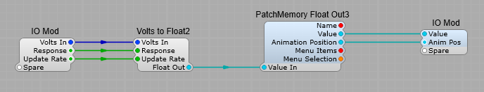 Volts to GUI Float converter
