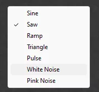 Basic pop up list