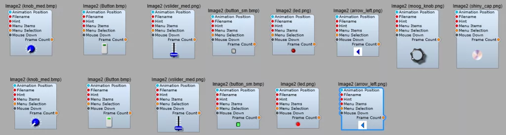 Types of images in SynthEdit