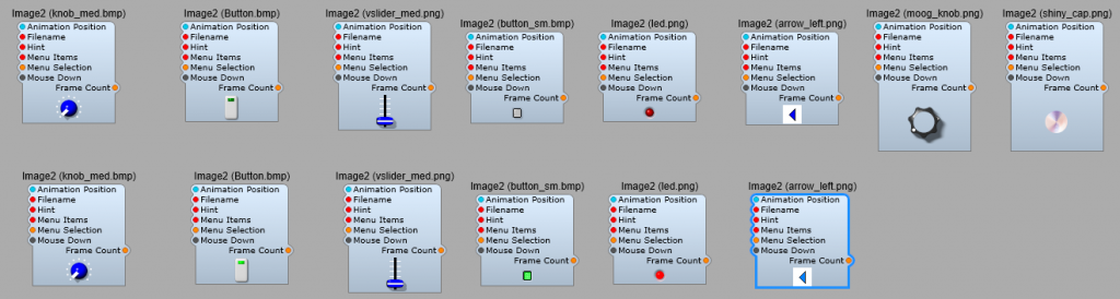 Types of images in SynthEdit